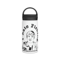 Austin Hates Fishing Stainless Steel Water Bottle