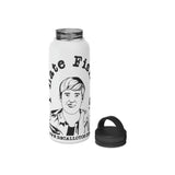 Austin Hates Fishing Stainless Steel Water Bottle